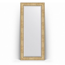 Зеркало Evoform Exclusive Floor 207х87 Состаренное серебро с орнаментом