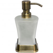 Дозатор для жидкого мыла WasserKRAFT Exter K-5599 Светлая бронза