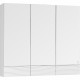 Зеркальный шкаф Style Line Вероника 80 Белый