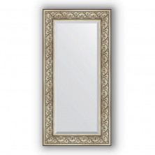 Зеркало Evoform Exclusive 120х60 Барокко серебро