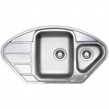 Кухонная мойка TopZero Lotus LTL945.510.15.GT8K Нержавеющая сталь