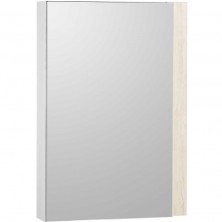 Зеркальный шкаф Акватон Кантри 55 1A257702AHB20 Белый глянцевый Дуб верона