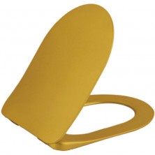 Сиденье для унитаза Creavit Duck KC0903.01.0300E Золото с микролифтом