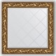 Зеркало Evoform Exclusive-G 89х89 Византия золото