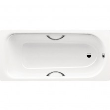 Стальная ванна Kaldewei Saniform Plus Star 336 170х75 133630003001 с покрытием Аnti-slip и Easy-clean с отверстиями под ручки