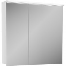 Зеркальный шкаф Diborg Katarine 70 77.4104 с подсветкой Белый