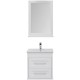 Комплект мебели для ванной Aquanet Бостон 60 210629 подвесной Белый матовый