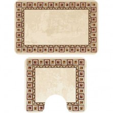 Комплект ковриков Veragio Carpet 68x45 VR.CPT-7200.12 с рисунком Africa