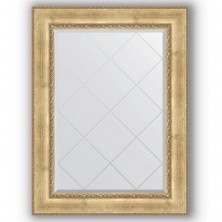 Зеркало Evoform Exclusive-G 110х82 Состаренное серебро с орнаментом